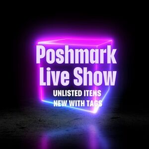 Poshmark Live Show New with Tag items